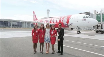 Stewardessy malezyjskich linii lotniczych 