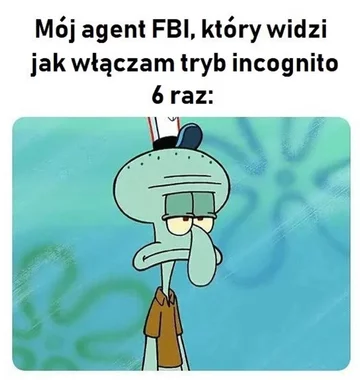 Mem inspirowany serialem „SpongeBob Kanciastoporty” 