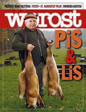 Okładka tygodnika Wprost nr 31/2007 (1284)