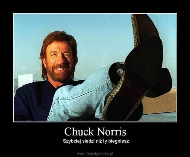 Mem z Chuckiem Norrisem 