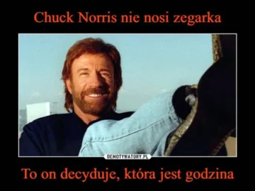 Mem z Chuckiem Norrisem 