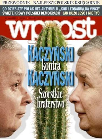 Okładka tygodnika Wprost nr 20/2006 (1223)