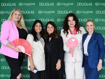 Ela Romanowska, Mirella Ratna Collistar, Giulia Battezzati Collistar, Agata Korneluk Selcos Distribution, Aleksandra Niegowska Douglas