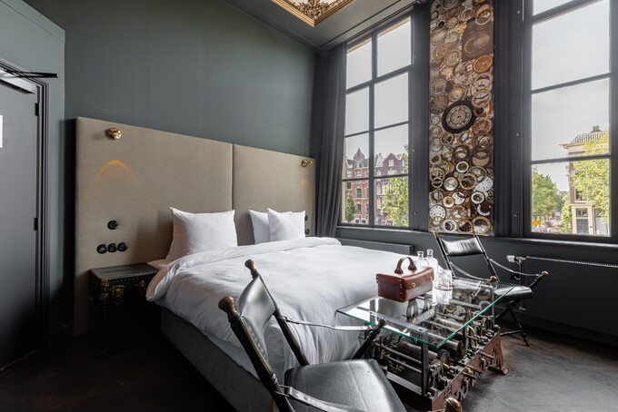 Butikowy hotel w historycznej części Amsterdamu