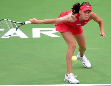 Miniatura: Turniej WTA w Dausze: Radwańska w...