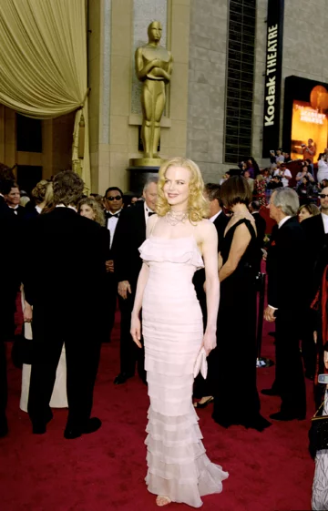 Nicole Kidman podczas 74. ceremonii rozdania Oscarów w 2002 roku 