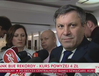 Miniatura: Wicepremier o wzroście cen franka: To...