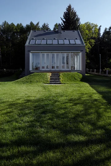 Renowacja podmiejskiego domku, projekt Kaa Studio Linka, forest, Kaa