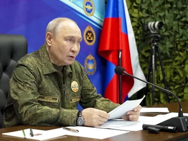 Miniatura: Putin wystąpił w mundurze. Zapowiedział...