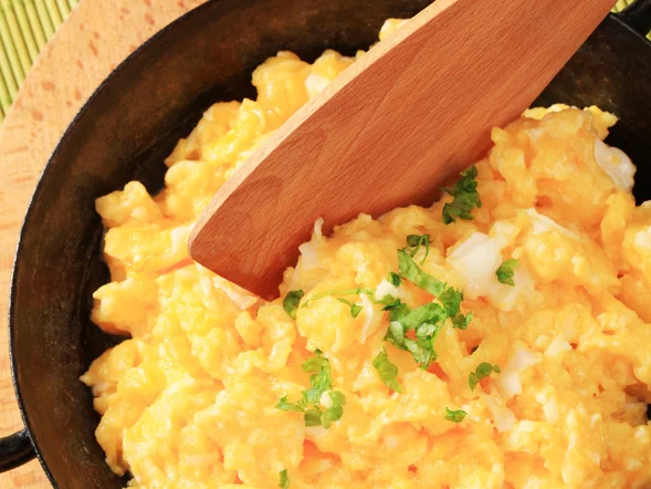 Miniatura: Żaden boczek ani cebula. Do jajecznicy...