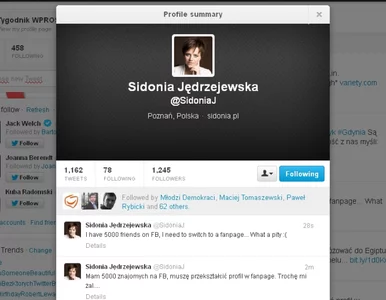 Miniatura: Eurodeputowana PO: mam tak dużo fanów na...