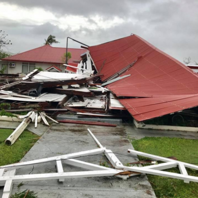 Miniatura: Zniszczenia po cyklonie Gita