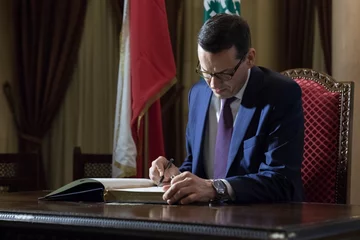 Premier Mateusz Morawiecki z wizytą w Libanie 