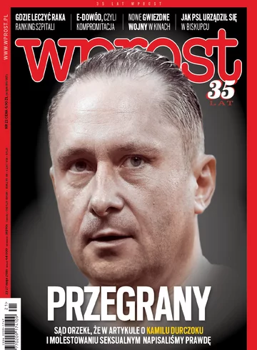 Okładka tygodnika Wprost nr 21/2018 (1836)