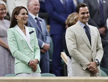 Kate Middleton i Roger Federer 