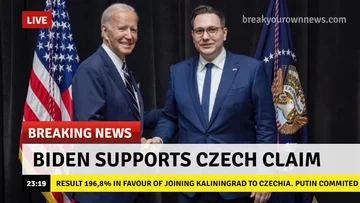 Mem z przejęcia Kaliningradu przez Czechy 