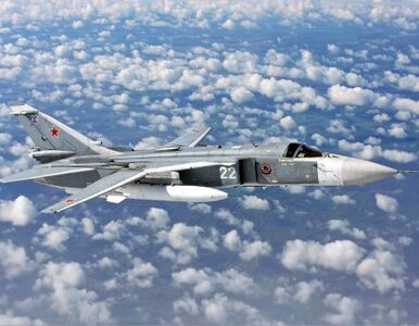 Miniatura: Na Białorusi rozbił się wojskowy Su-25