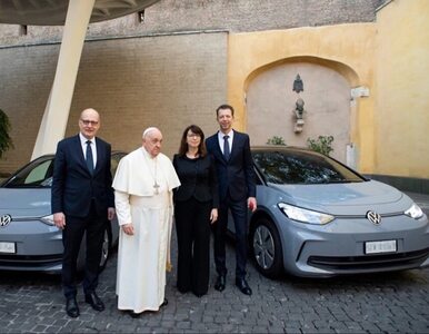 Miniatura: Watykan tylko elektromobilny. Papież...