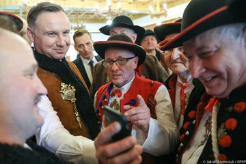 Andrzej Duda na spotkaniu z góralami 