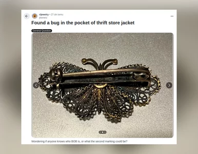 Miniatura: Kupił kurtkę z drugiej ręki. Niesamowite,...