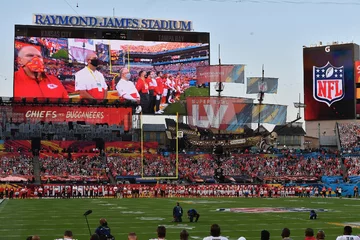 Raymond James Stadium. Super Bowl 2021 