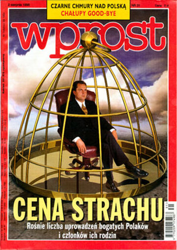 Okładka tygodnika Wprost nr 31/1998 (818)