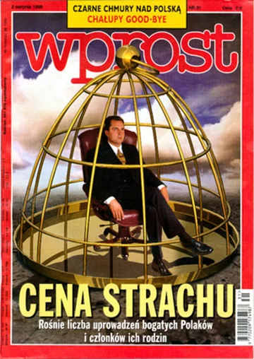 Okładka tygodnika Wprost nr 31/1998 (818)