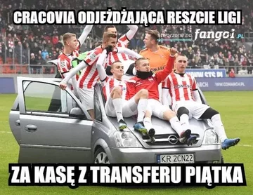 Mem po transferze Krzysztofa Piątka 