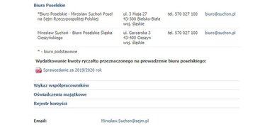 Strony poselskie