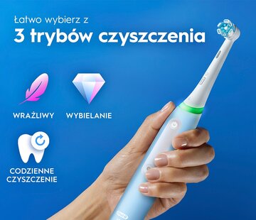 Łatwo wybierz z&nbsp;3 tryb&oacute;w czyszczenia &ndash; infografika