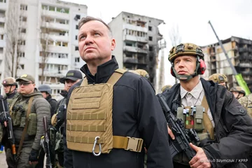 Andrzej Duda na Ukrainie 