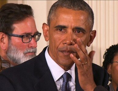 Miniatura: Łzy Obamy i emocjonalny apel o...