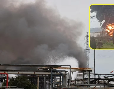 Miniatura: Wybuch zbiornika z gazem niedaleko...