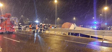 Wypadek autokaru na A4 