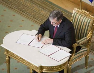 Miniatura: Prezydent podpisał nowelizację - będzie...
