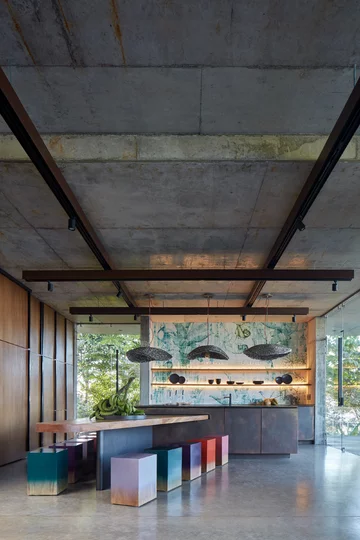 Willa w Kostaryce, wnętrza projektu Formafatal, architektura - Refuel works Kostaryka, Linka, Boysplaynice, Formafatal, Refuel works