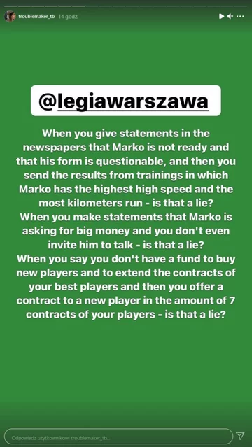 Wpis Tamary Vesović 