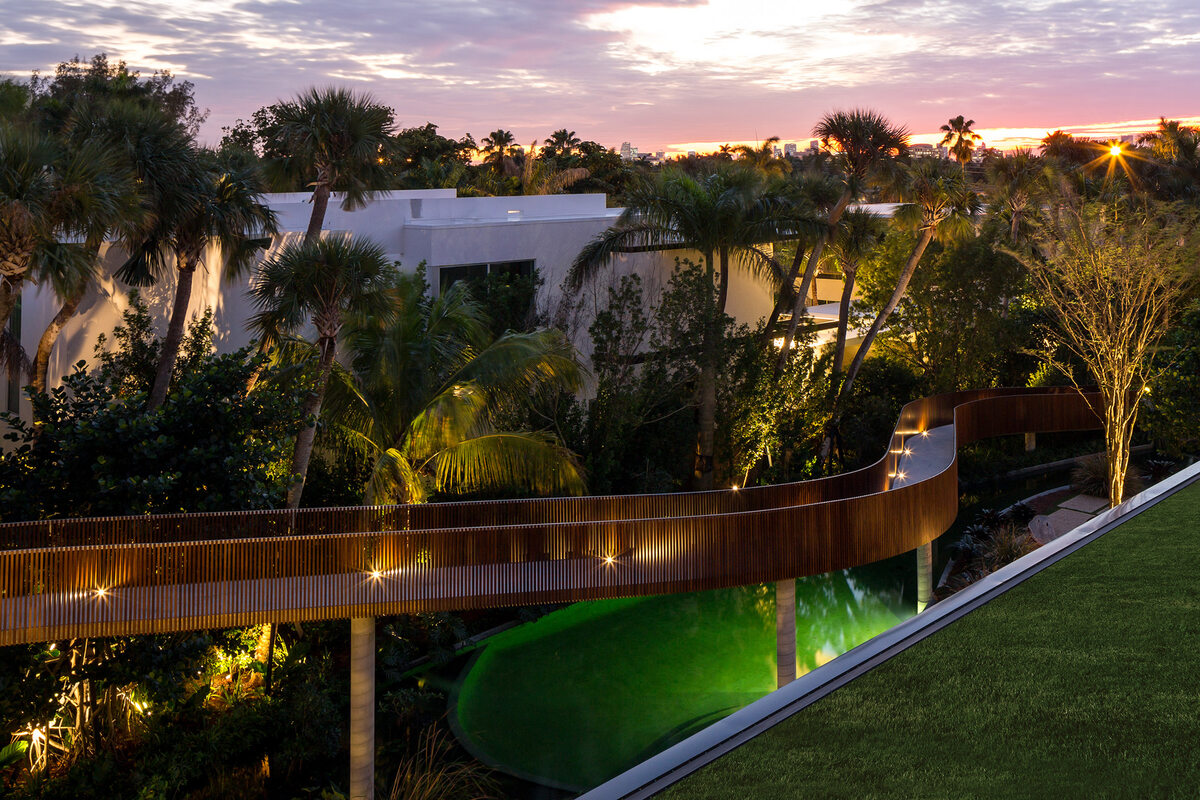 Dom z prywatną laguną Dom z prywatną laguną w Miami Beach