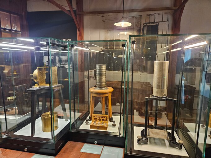 Narzędzia w sali muzeum