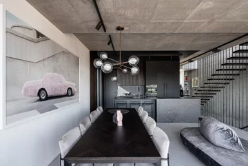 Apartament w Pradze, projekt OOOOX 