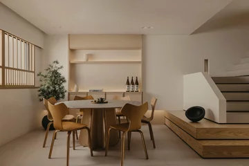 Przytulny minimalizm, projekt wnętrza Right Angle Studio 