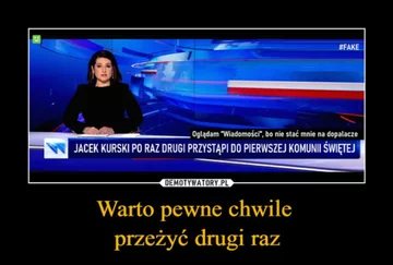 Mem po kolejnym ślubie kościelnym Jacka Kurskiego 