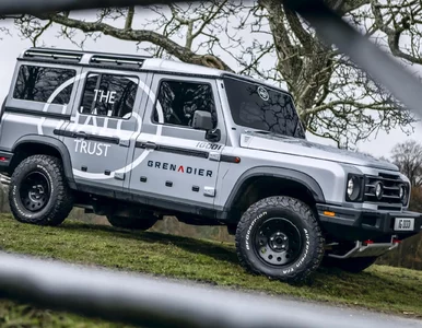 Miniatura: Prawdziwa terenówka Ineos Grenadier. W...