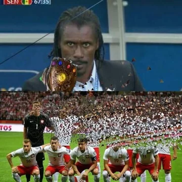 Mem po meczu Polski z Senegalem 