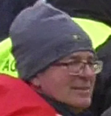 Mężczyzna, który brał udział w proteście rolników 