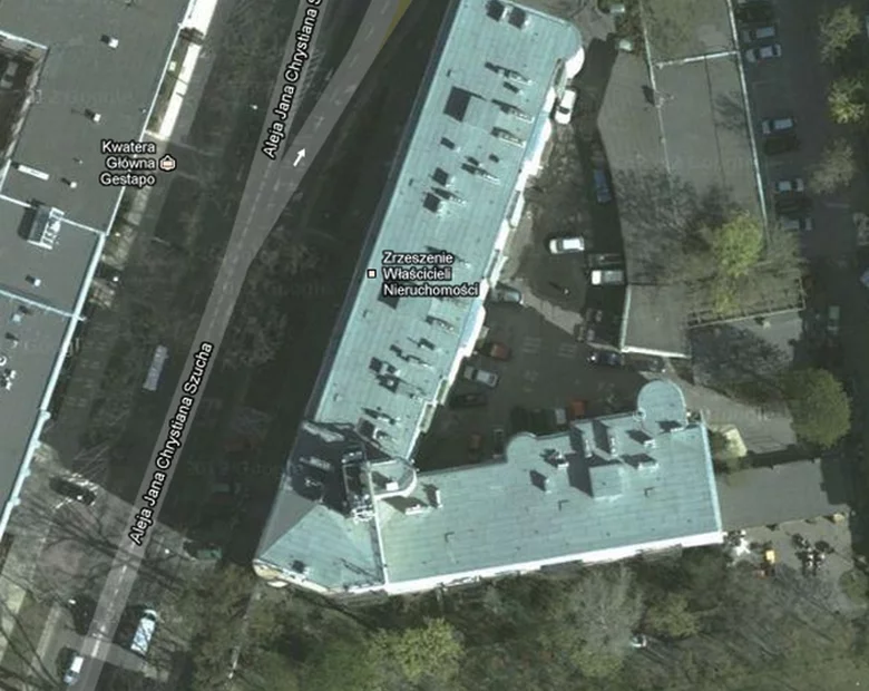 Miniatura: Google "znalazł" w Warszawie... Gestapo