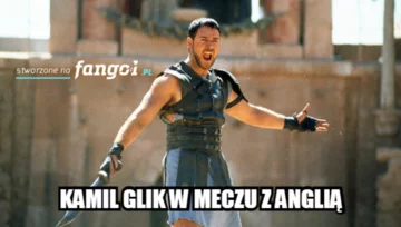 Kamil Glik jak Gladiator 