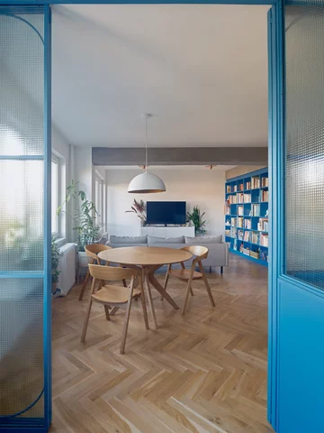 Mieszkanie w bloku z lat 50., projekt B² Architecture 