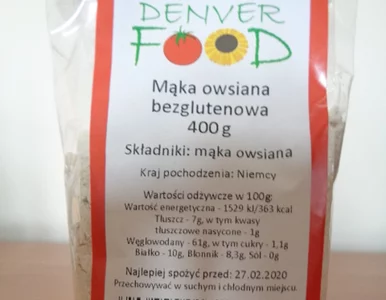 Miniatura: Mąka bezglutenowa zawierała gluten....