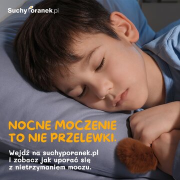 Nocne moczenie to&nbsp;nie przelewki